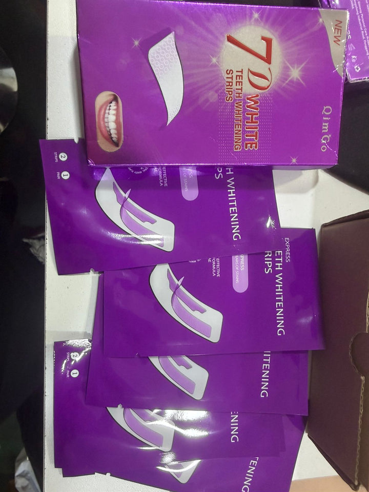 CINTAS BLANQUEADORAS DENTALES 7D WHITE