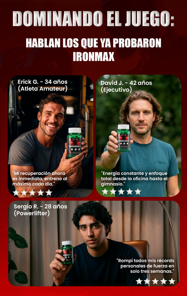 VIGORIZANTE MASCULINO - IRONMAX